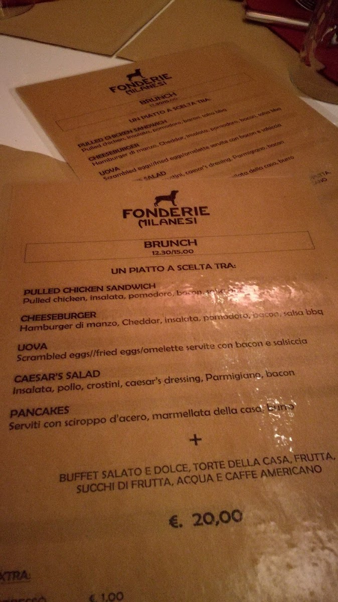 Menu Ristorante Fonderie Milanesi-7