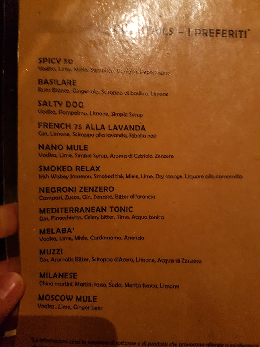 Menu Ristorante Fonderie Milanesi-8